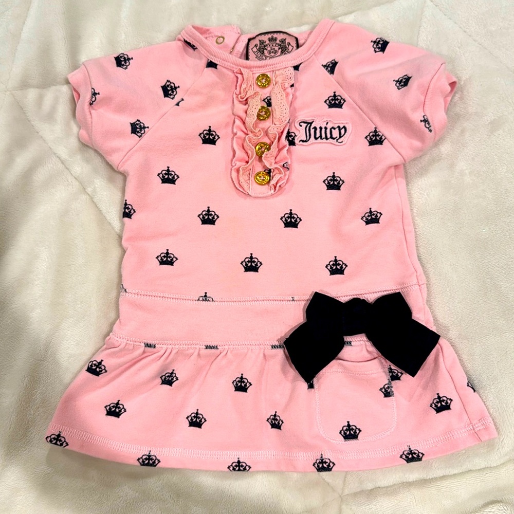 Juicy Couture Dress Size 6-12 Months